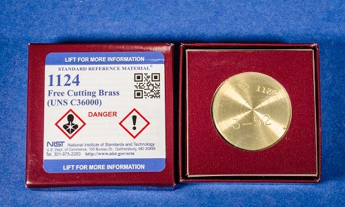 SRM 1124  自由切割黃銅(UNS 36000)