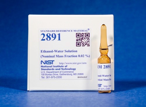 SRM 2891 乙醇-水溶液標準品(標稱質量分數0.02%)