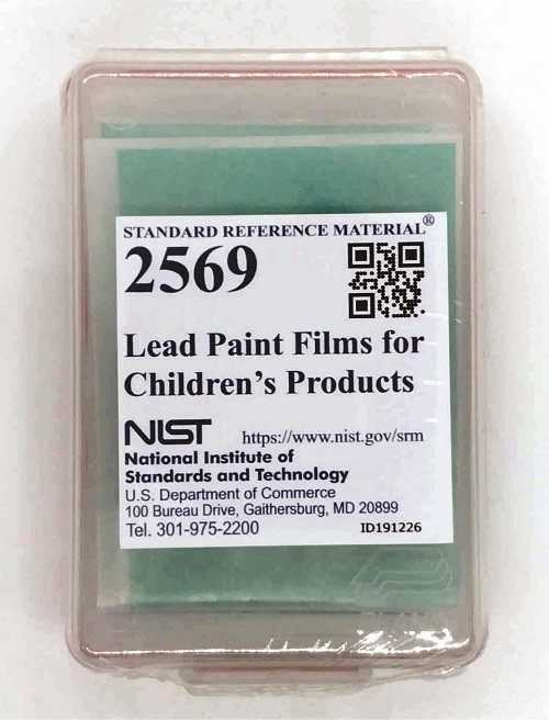 SRM 2569   兒童產品用鉛涂料膜標準品
