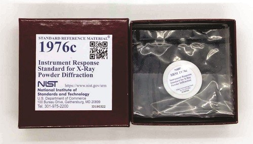 SRM 1976c  X射線粉末衍射儀器響應標準品
