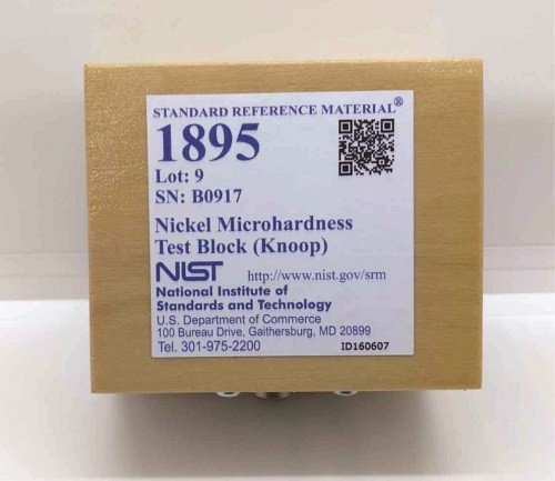 SRM 1895  鎳顯微硬度測(cè)試塊(Knoop)標(biāo)準(zhǔn)品