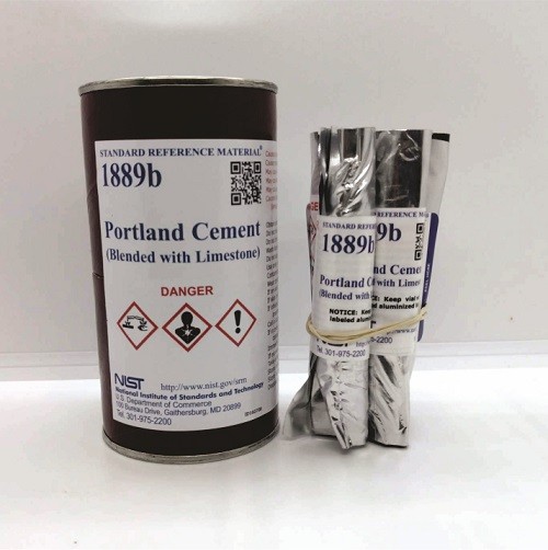SRM 1889b  硅酸鹽水泥(與石灰石混合)標(biāo)準(zhǔn)品