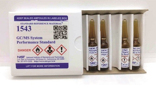 SRM 1543  GC/MS系統(tǒng)性能標準品