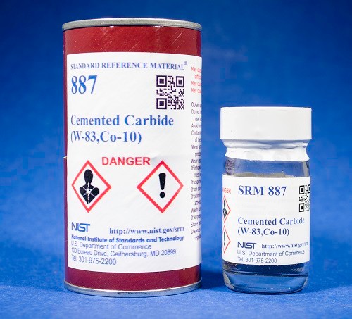 SRM 887  硬質合金(W-83，Co-10)標準品