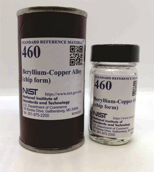 SRM 460 鈹銅合金標(biāo)準(zhǔn)品